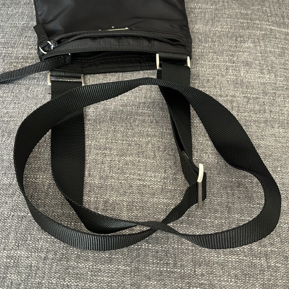 Authentic Prada Triangle Logo Black Nylon Crossbody Bag - Picture 10 of 13